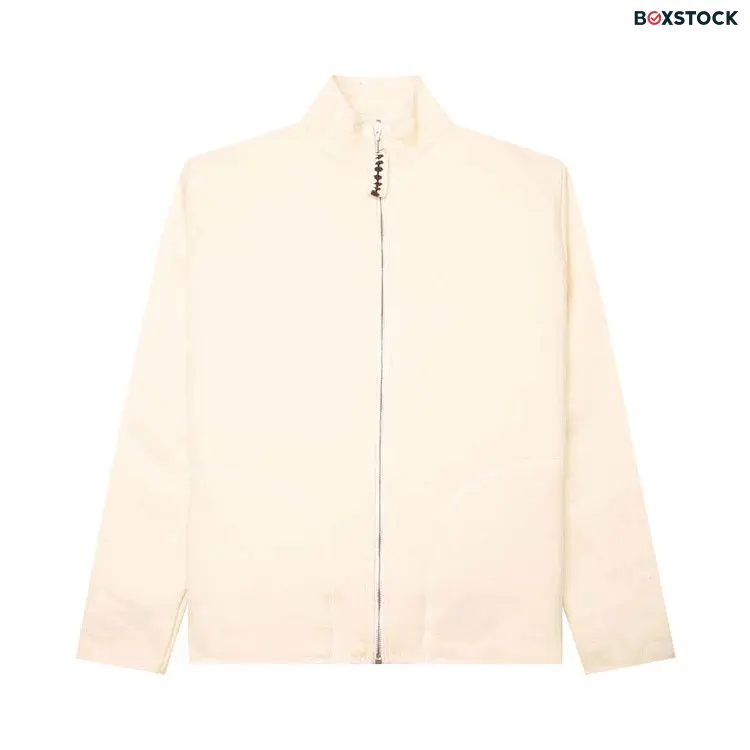 Jil Sander Zip Up Teddy Jacket 'White' Spring/Summer 2024