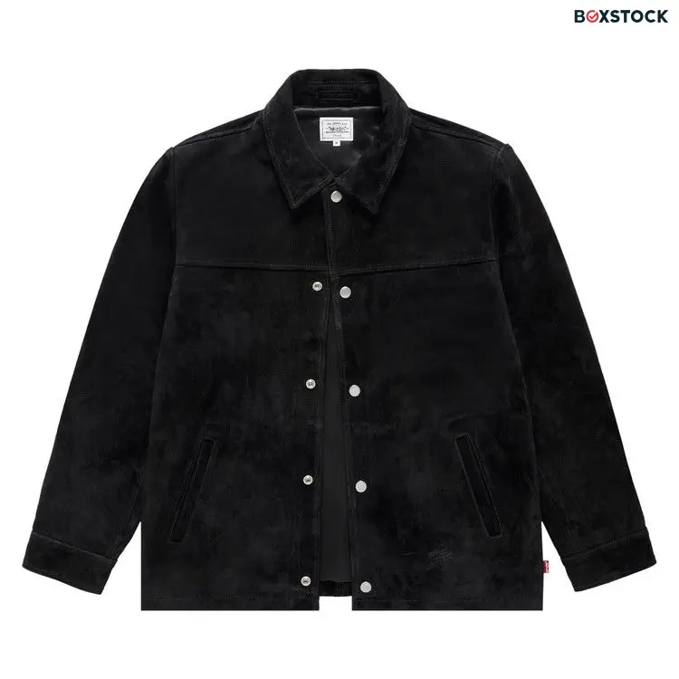 Levi's x JJJJound Suede Coach Jacket 'Black' Fall/Winter 2024