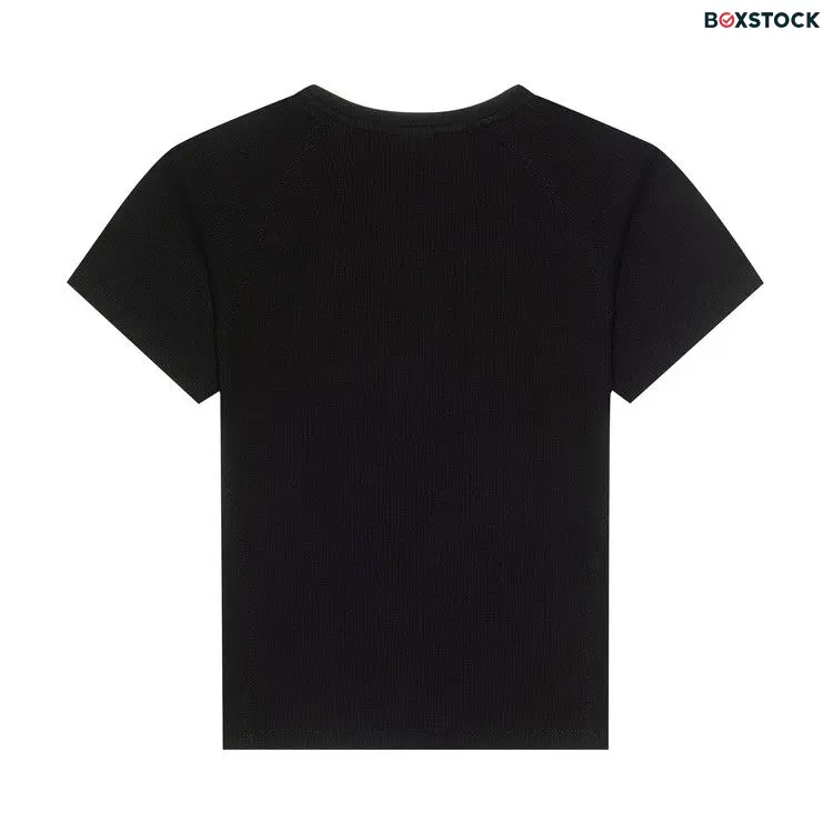 Jungles Flames N Stuff Fitted Raglan Tee 'Black' Spring/Summer 2024