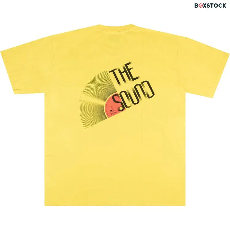 Just Don Record Crew Short-Sleeve T-Shirt 'Yellow'