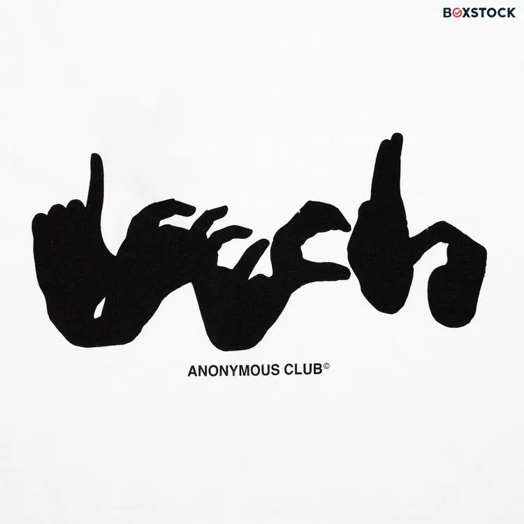 Kaleidoscope x Anonymous Club Manifesto Special Edition Long-Sleeve T-Shirt 'White' Spring/Summer 2022