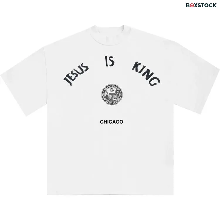 Kanye West Chicago Seal T-Shirt 'White' Fall/Winter 2019