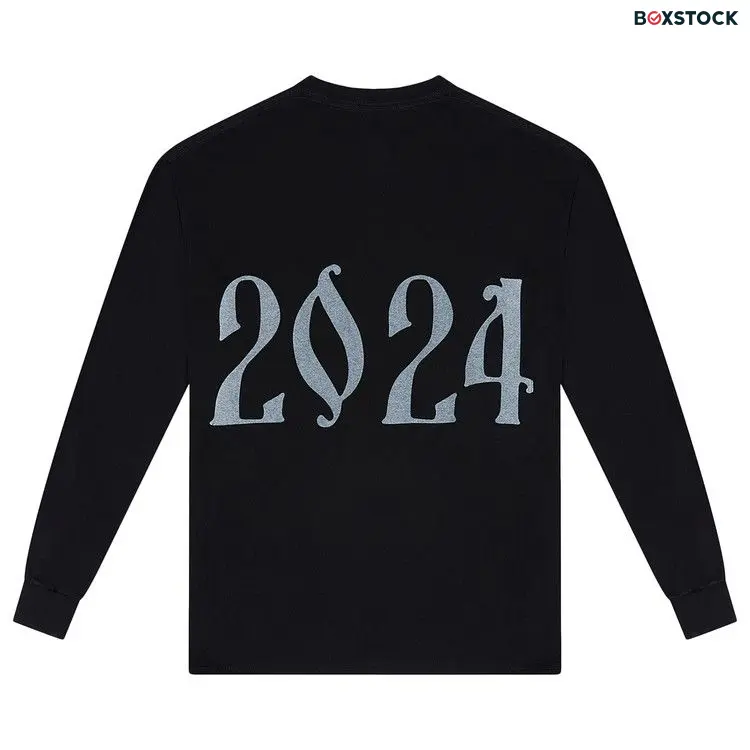 Kanye West DONDA Chicago Listening Event Bullseye Long-Sleeve T-Shirt 'Black' Fall/Winter 2021