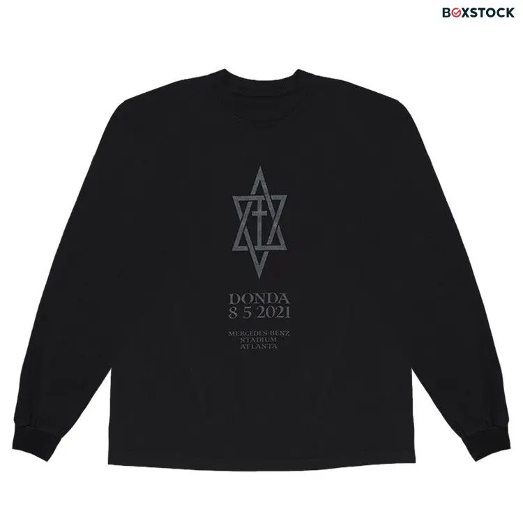 Kanye West Donda Long-Sleeve 'Black' Fall/Winter 2021