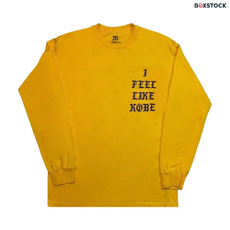 Kanye West I Feel Like Kobe/Pablo Mamba Day T-Shirt 'Yellow'