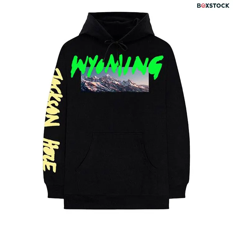Kanye West Wyoming Hoodie 'Black' Spring/Summer 2018