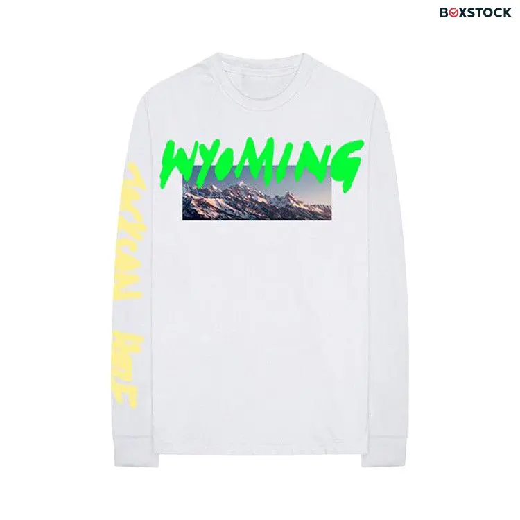 Kanye West Wyoming Long-Sleeve T-Shirt 'White'