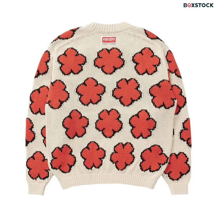 Kenzo All Over Boke Flower Jumper 'Red' Spring/Summer 2023