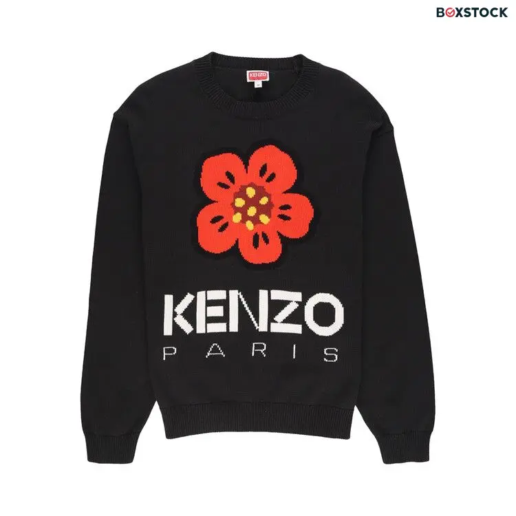 Kenzo Boke Flower Jumper 'Black' Fall/Winter 2022