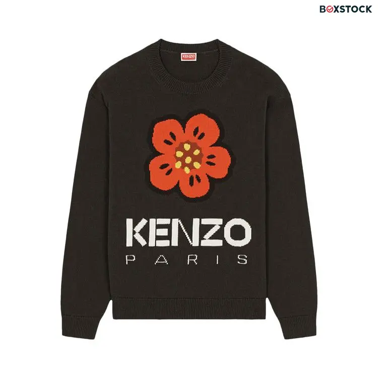 Kenzo Boke Flower Sweater 'Black' Spring/Summer 2023