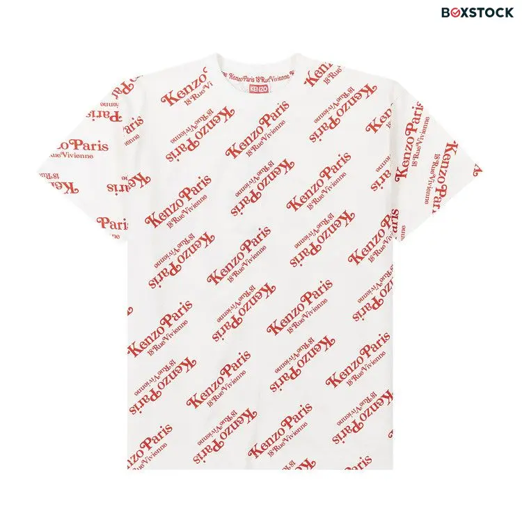 Kenzo By Verdy Oversize T-Shirt 'Off White' Cream Spring/Summer 2024 FE58TS0044SY-02