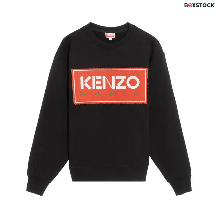 Kenzo Classic Sweater 'Black' Spring/Summer 2023