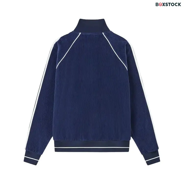 Kenzo Velvet Track Jacket 'Midnight Blue' Fall/Winter 2024