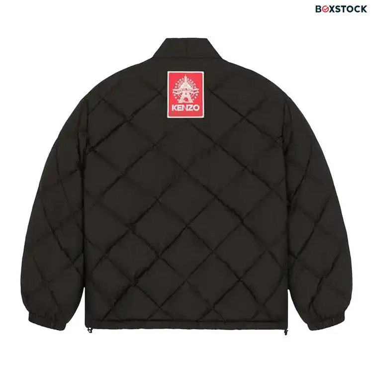 Kenzo Weave Down Kimono 'Black' Fall/Winter 2024