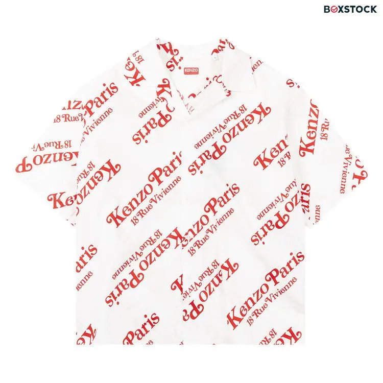 Kenzo x Verdy Boxy Shirt 'Off White' Cream Fall/Winter 2023