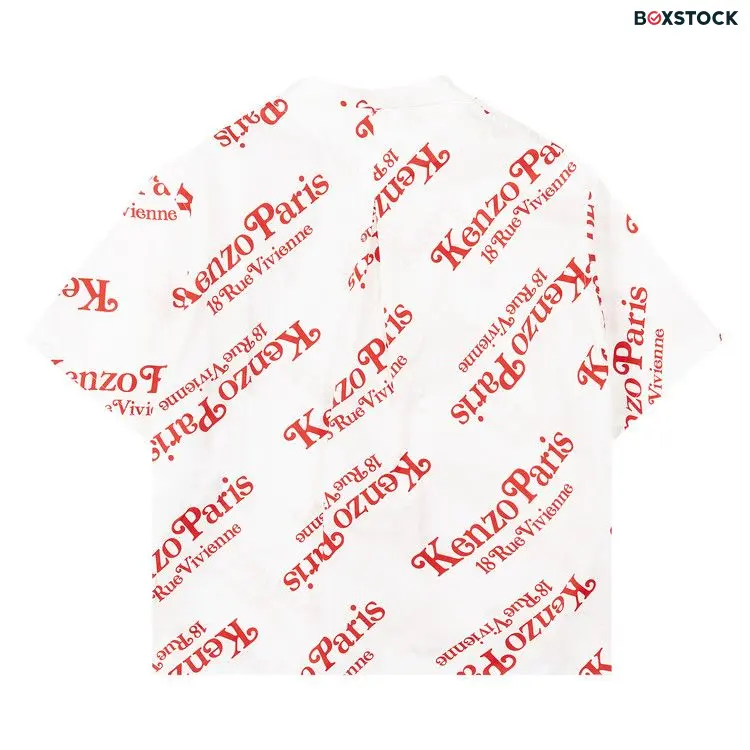 Kenzo x Verdy Boxy Shirt 'Off White' Cream Fall/Winter 2023