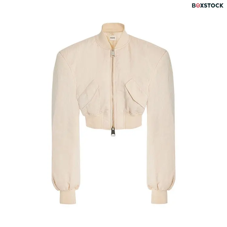 Khaite Reggie Jacket 'Bone' White Fall/Winter 2023