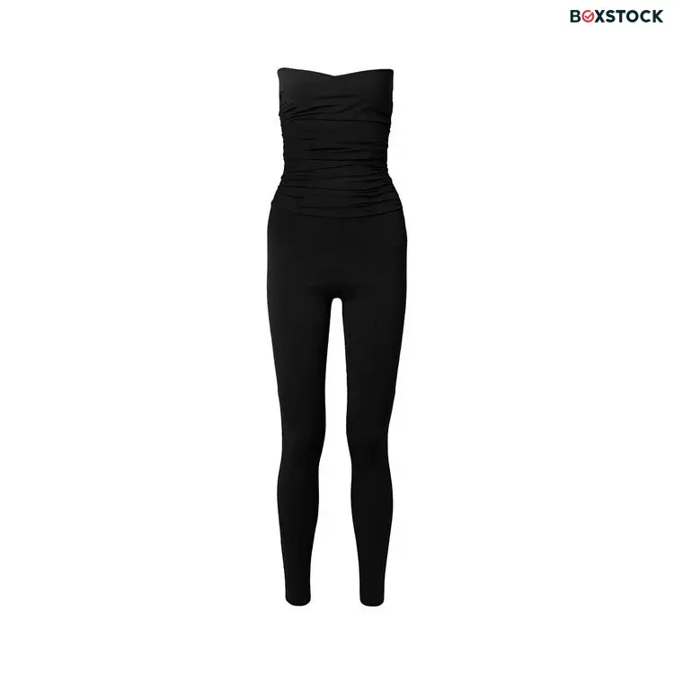 Khaite Tela Catsuit 'Black' Fall/Winter 2023