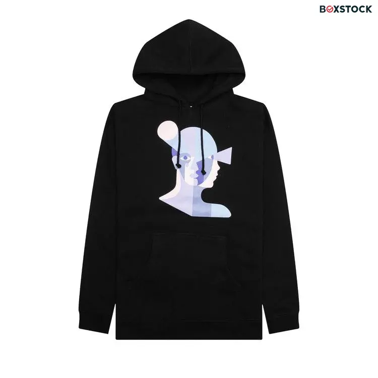 KidSuper Bauhaus Face Hoodie 'Black' Spring/Summer 2024