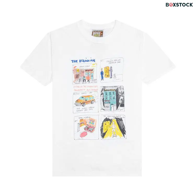 KidSuper ScreenPlay Tee 'White' Fall/Winter 2022