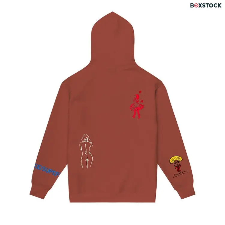 KidSuper Super Sweatshirt 'Clay' Red Fall/Winter 2021