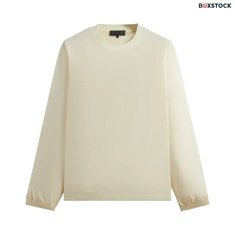 Kith 101 Theo Dolman Pullover 'Sandrift' Cream Spring/Summer 2024