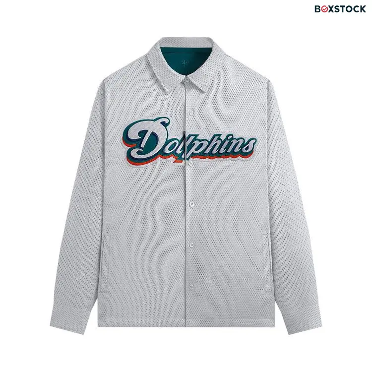 Kith & '47 for the NFL: Dolphins Reversible Ginza 'White' Fall/Winter 2024