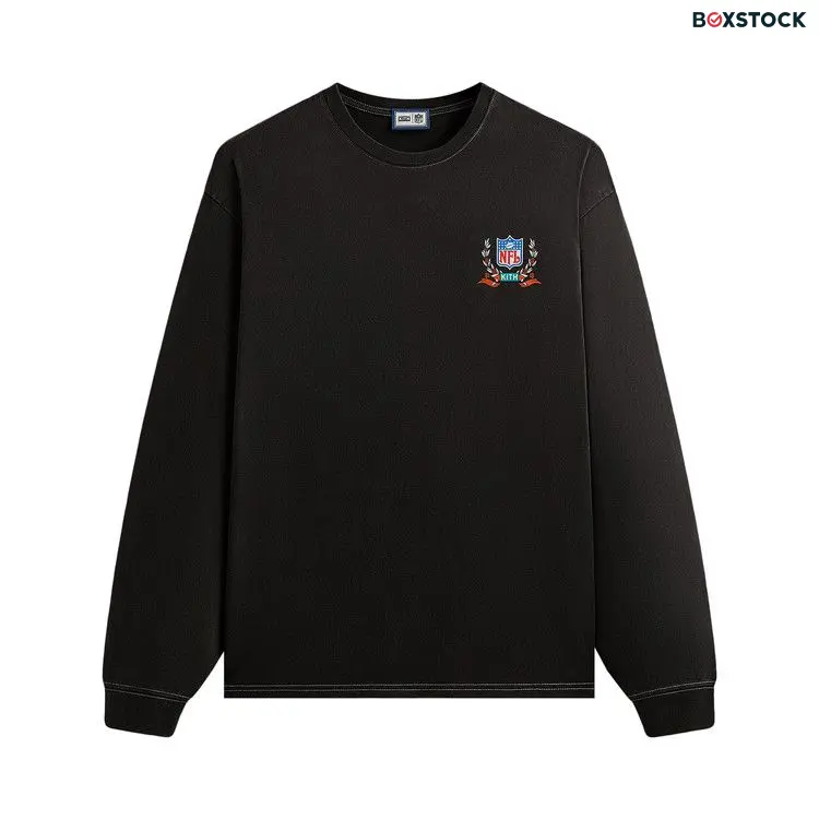 Kith & '47 for the NFL: Dolphins Vintage Long-Sleeve Tee 'Black' Fall/Winter 2024