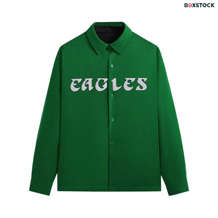 Kith & '47 for the NFL: Eagles Reversible Ginza 'Parrot' Green Fall/Winter 2024