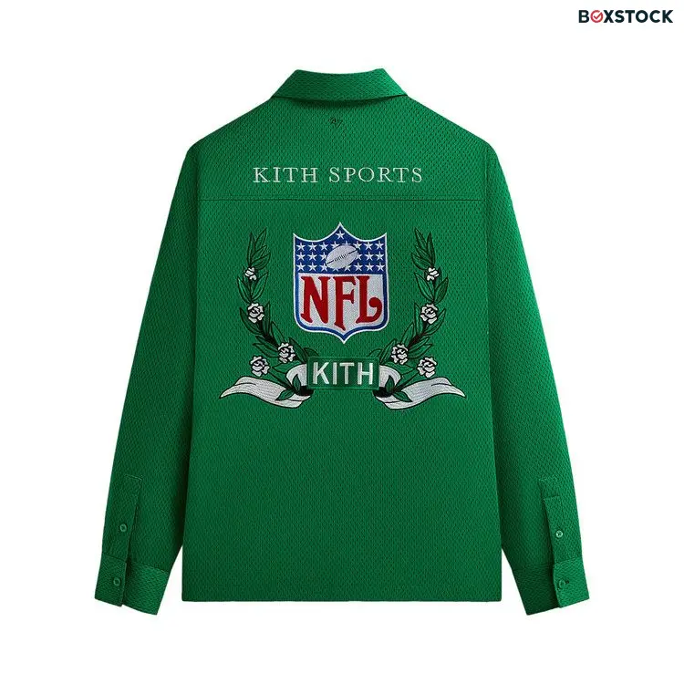 Kith & '47 for the NFL: Jets Reversible Ginza 'Luna' Green Fall/Winter 2024