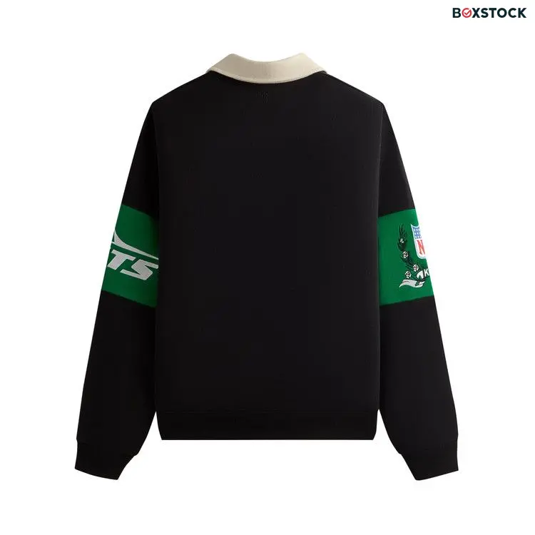 Kith & '47 for the NFL: Jets Nelson Collared Pullover 'Black' Fall/Winter 2024