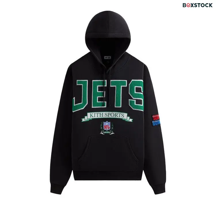 Kith & '47 for the NFL: Jets Nelson Hoodie 'Black' Fall/Winter 2024