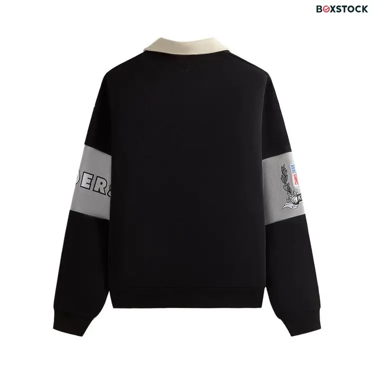 Kith & '47 for the NFL: Raiders Nelson Collared Pullover 'Black' Fall/Winter 2024