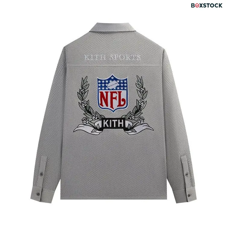 Kith & '47 for the NFL: Raiders Reversible Ginza 'Mist' Grey Fall/Winter 2024