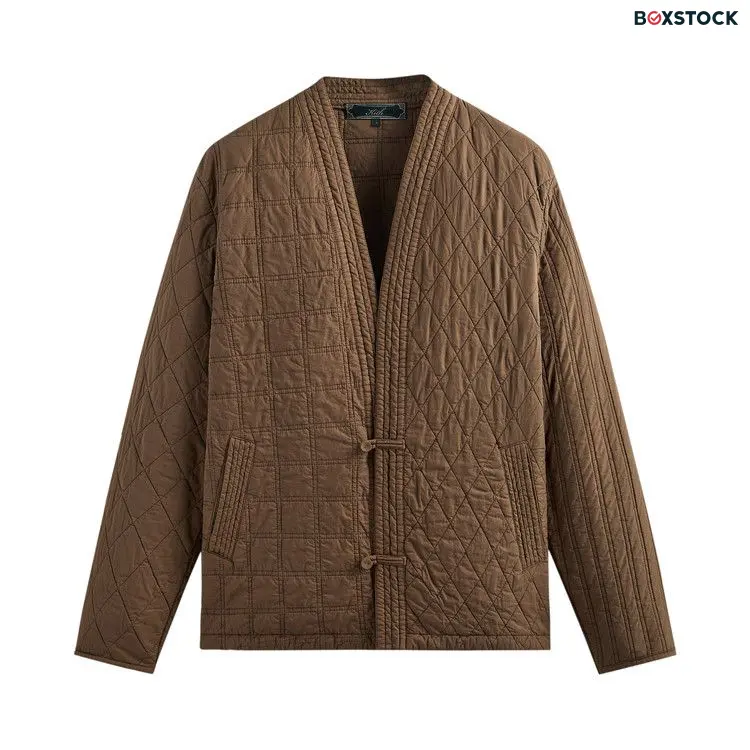 Kith Abbott Quilted Gi Jacket 'Permanent' Brown Fall/Winter 2023
