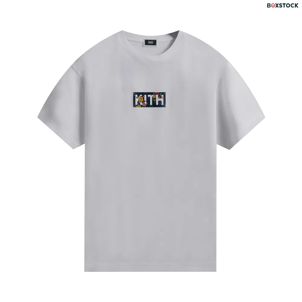 Kith Begonia Floral Box Logo Tee 'White' Spring/Summer 2022