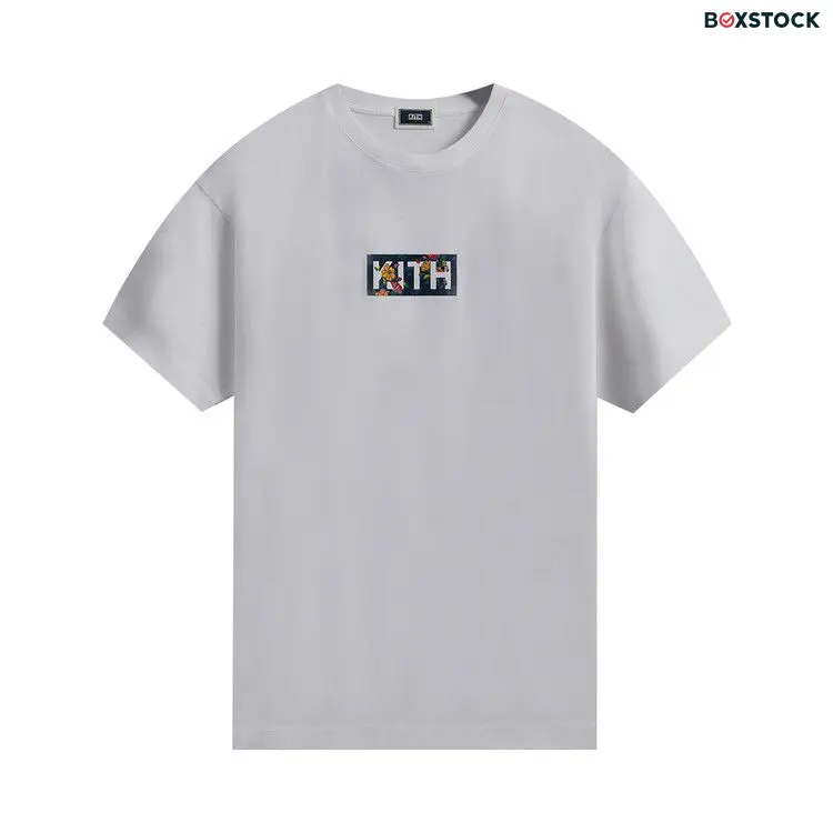Kith Begonia Floral Box Logo Tee 'White' Spring/Summer 2022