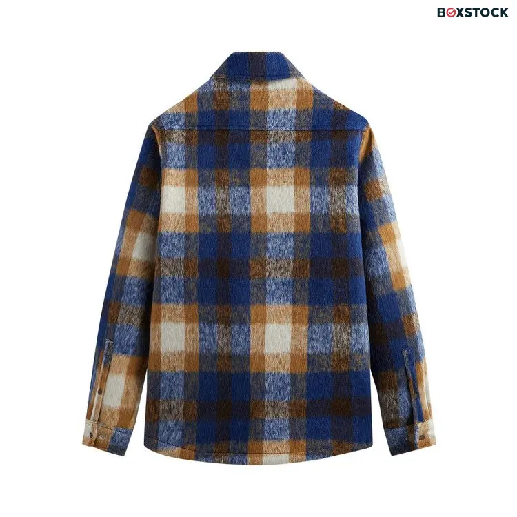 Kith Check Sheridan Shirt Jacket 'Equilibrium' Multi-Color Fall/Winter 2023