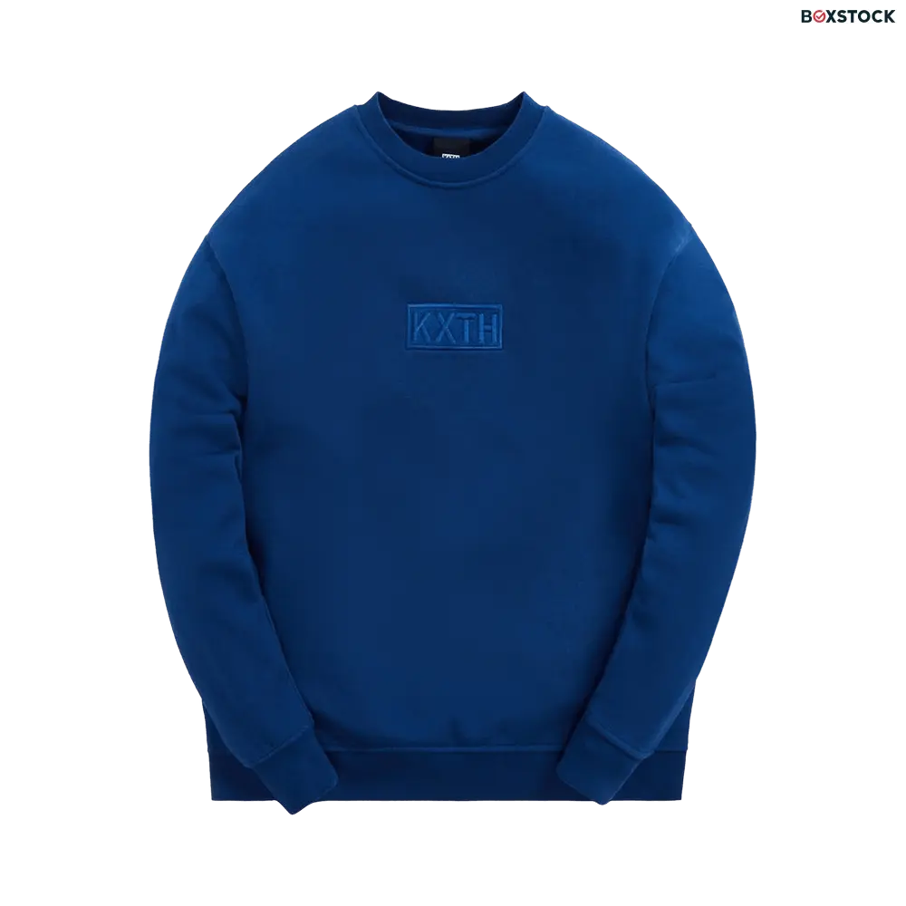 Kith Cyber Monday Crewneck 'Cyanotype' Blue