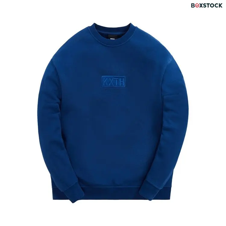 Kith Cyber Monday Crewneck 'Cyanotype' Blue