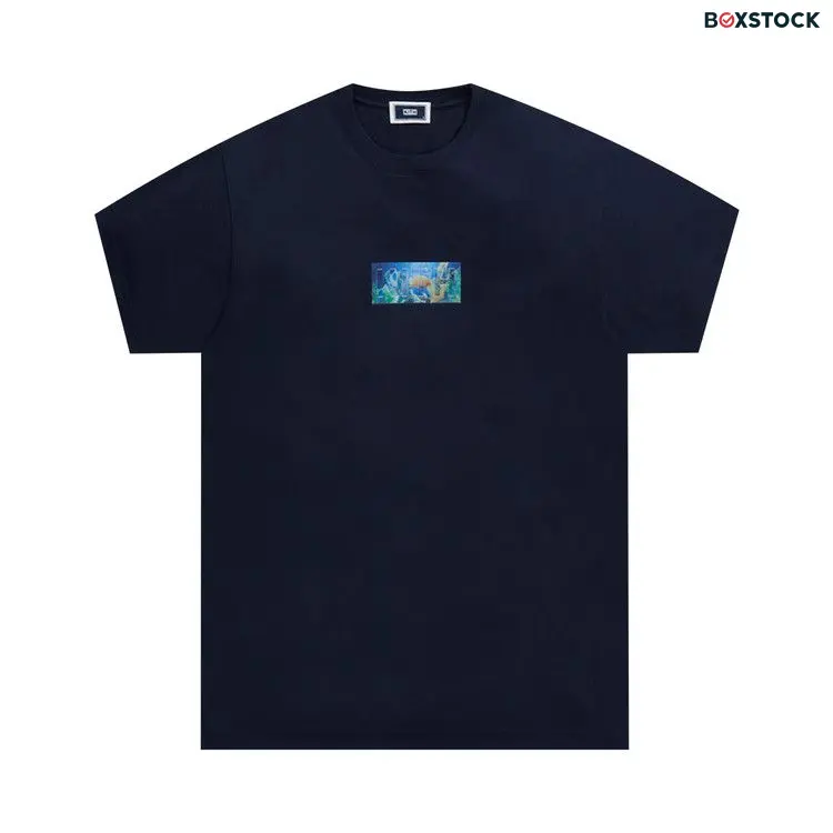 Kith Fish Tank Box Logo Tee 'Nocturnal' Blue Spring/Summer 2021