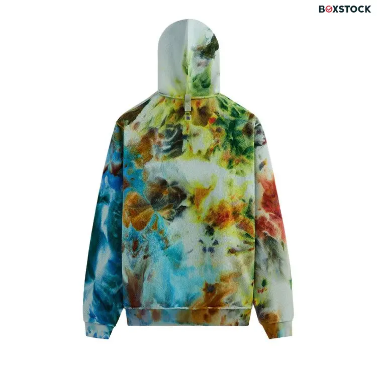 Kith For Advisory Board Crystals Tie Dye Hoodie 'Purple/Green' Multi-Color Spring/Summer 2024