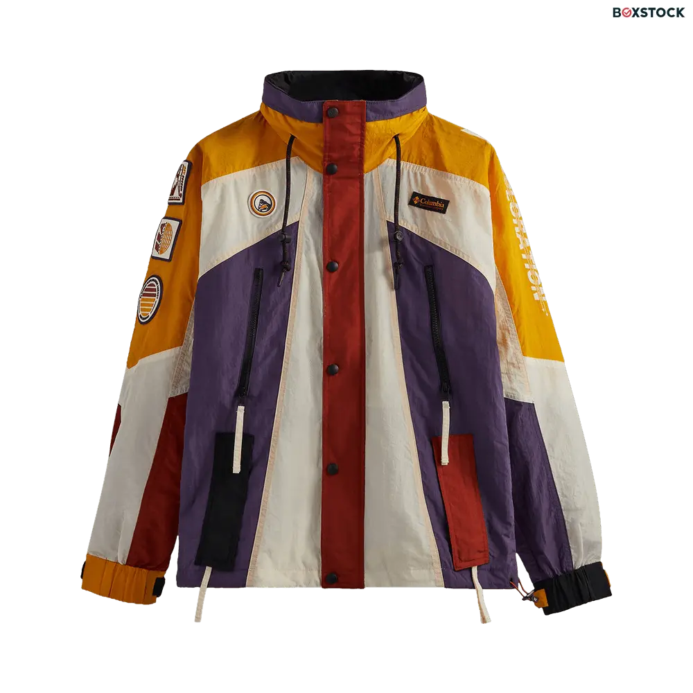 kith Kith For Columbia Chuting Jacket II 'Golden Yellow' Multi-Color Spring/Summer 2022