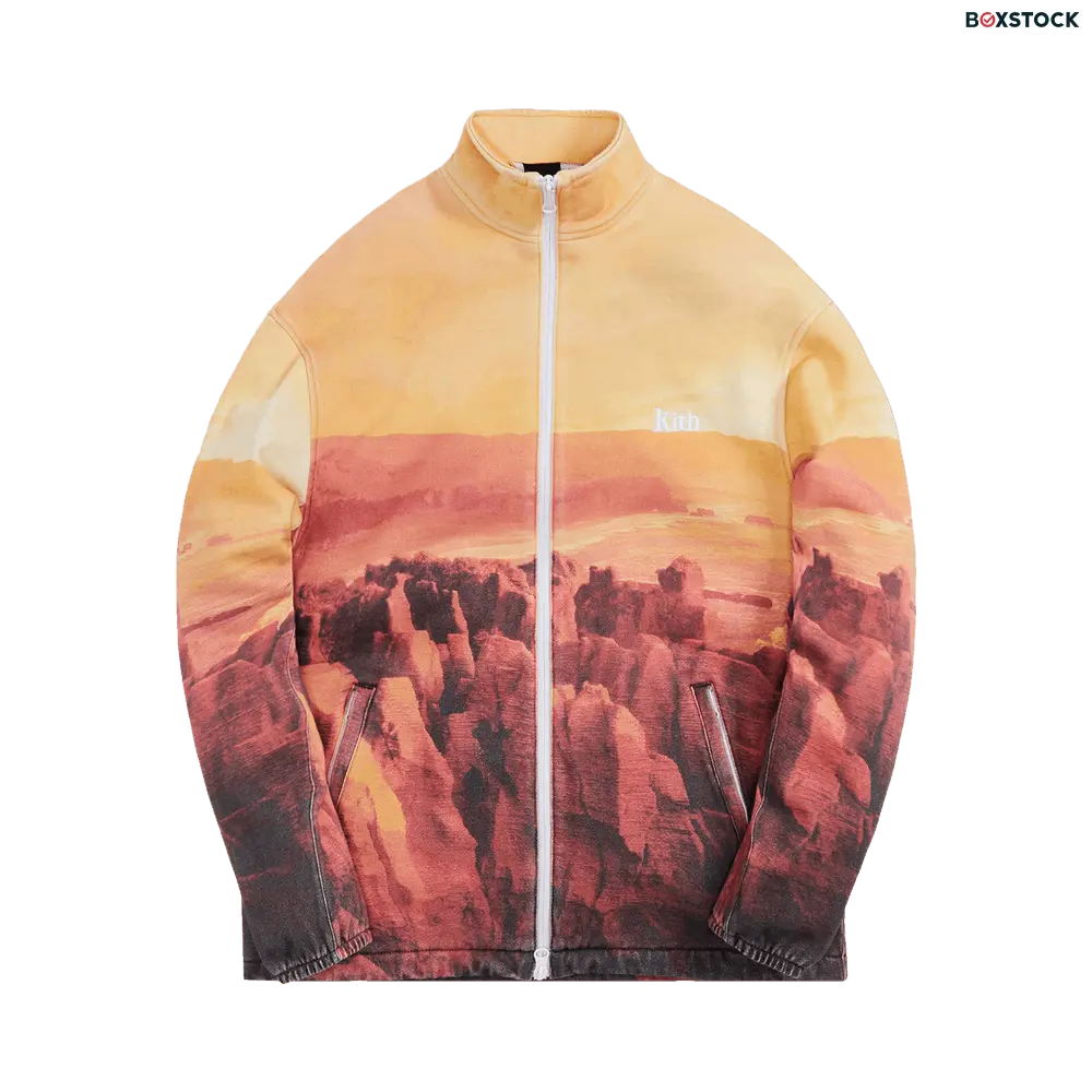 kith Kith Windsor Track Jacket 'Wildfire' Multi-Color Fall/Winter 2021