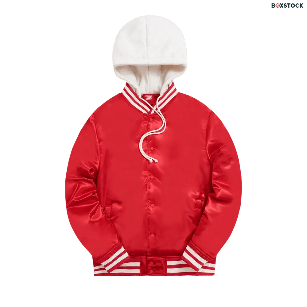 kith Kith x Coca-Cola Gorman Jacket 'Maroon' Red Spring/Summer 2020