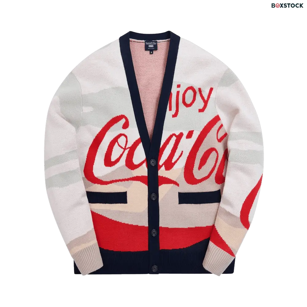 kith Kith x Coca-Cola x Mitchell & Ness Coke Mountains Cardigan 'Multi' Multi-Color Spring/Summer 2020