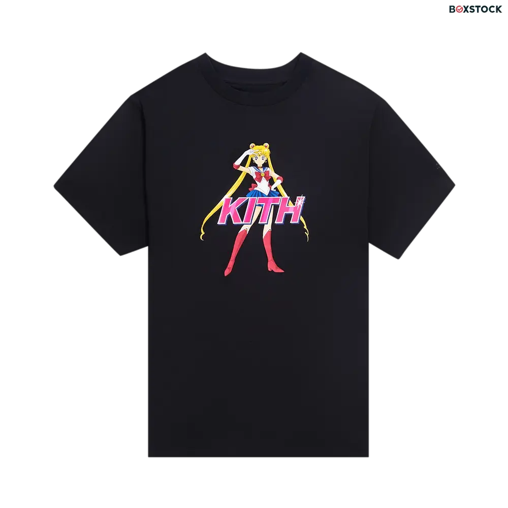 kith Kith x Sailor Moon Mott Tee 'Black' Spring/Summer 2020
