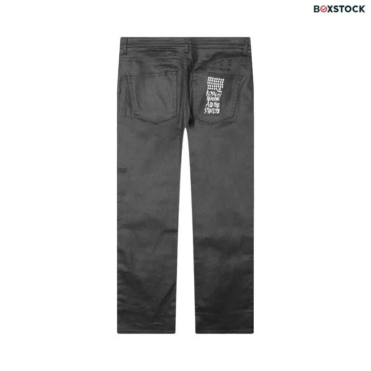 Ksubi Bronko Wax Wash Bootcut Jeans 'Black'