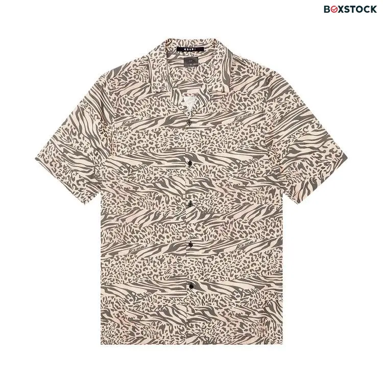 Ksubi Confused Resort Shirt 'Leopard Print' Multi-Color Fall/Winter 2024