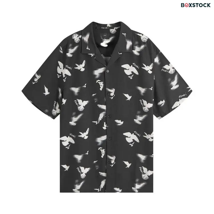 Ksubi Flight Resort Shirt 'Black' Fall/Winter 2024